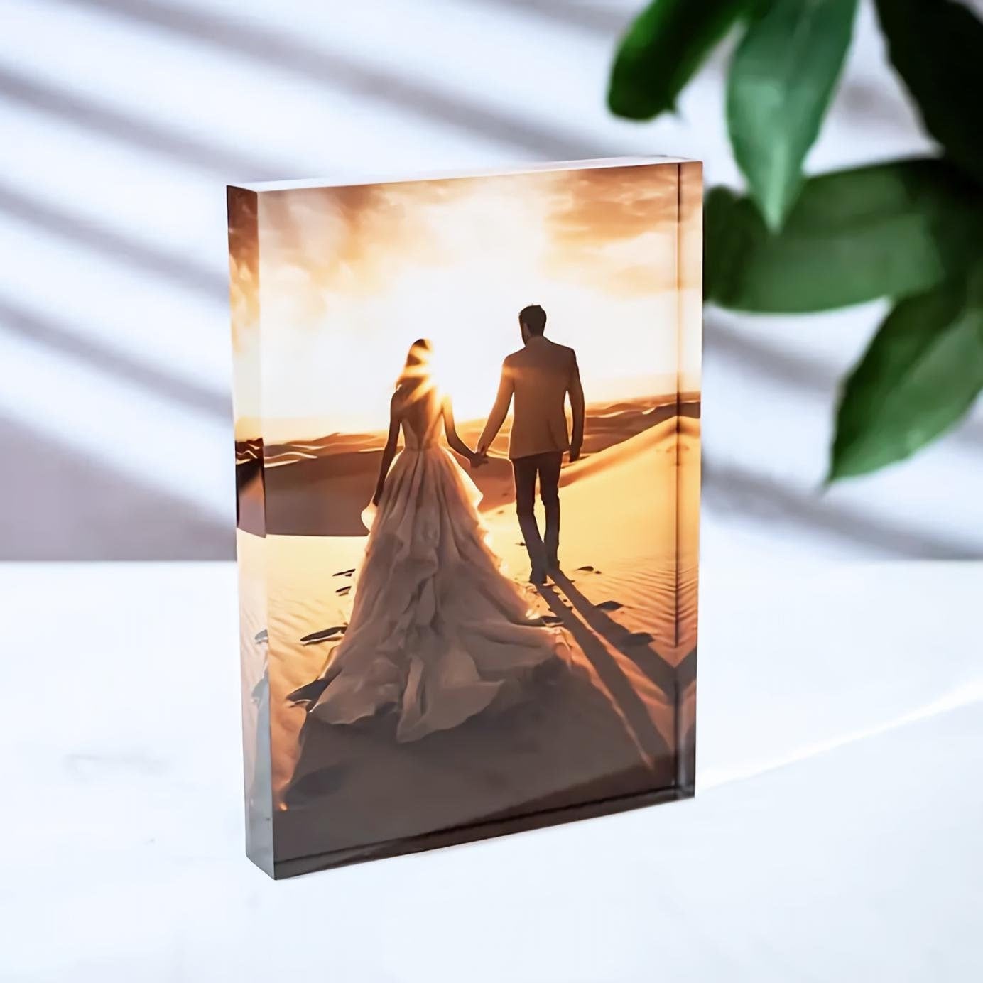 Photo Acrylic Block - 1 unidade de Bloco de Foto