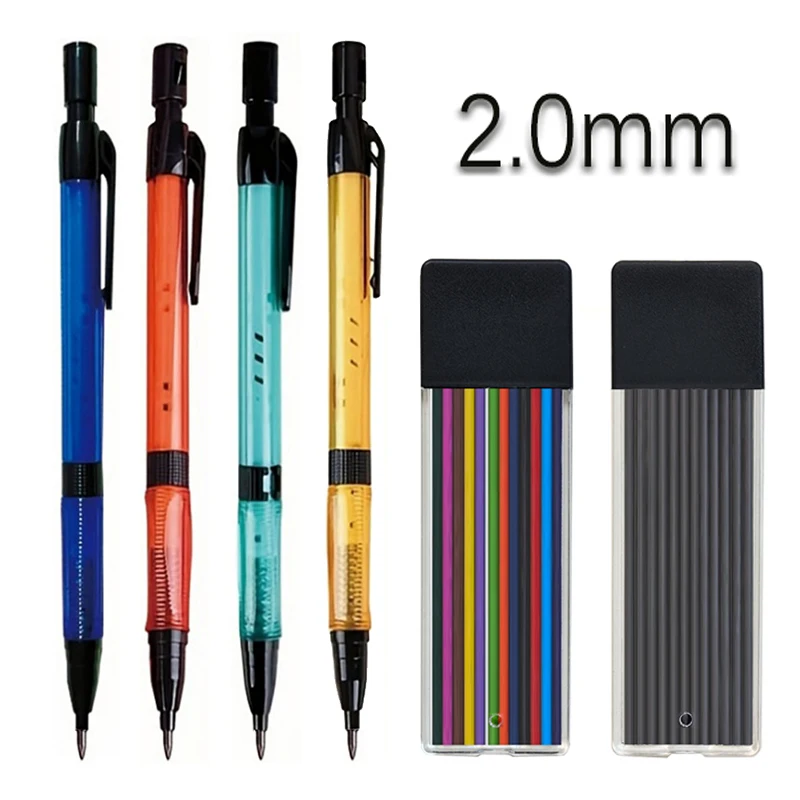 Staedtler Pencil Lumocolor - 4 cores 2.0mm lápis mecânico vem