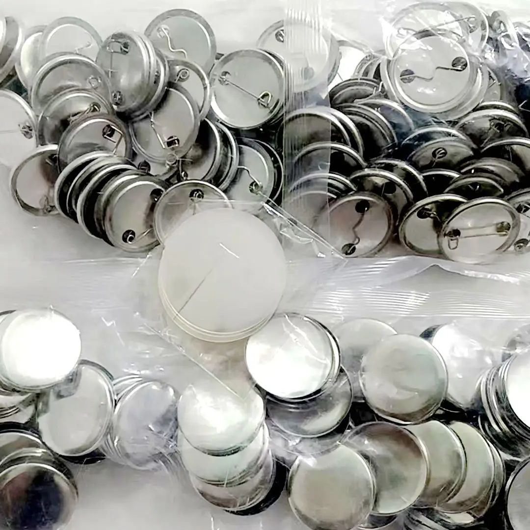 Button Badge Blank - 1000 peças de material em branco