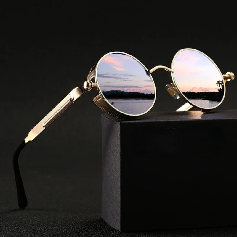 Metal Photo Panel - Óculos de sol clássicos steampunk para