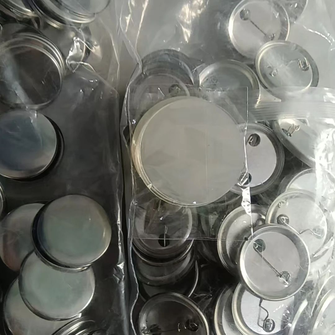 Button Badge Blank - 500 peças de botões de metal