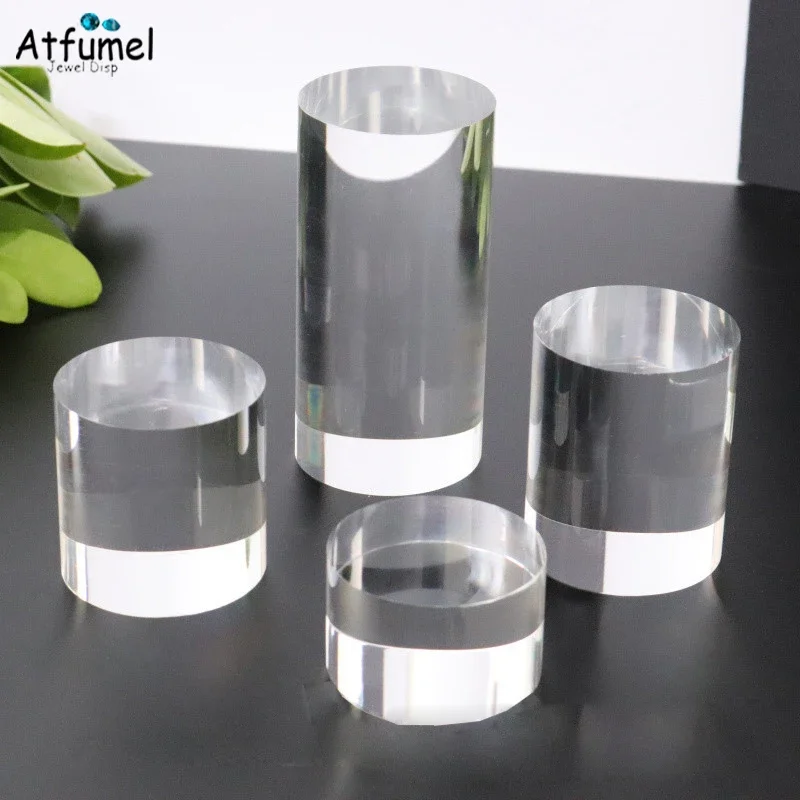 Anel de cilindro acrílico jóia - Photo Acrylic Block avaliação e preço