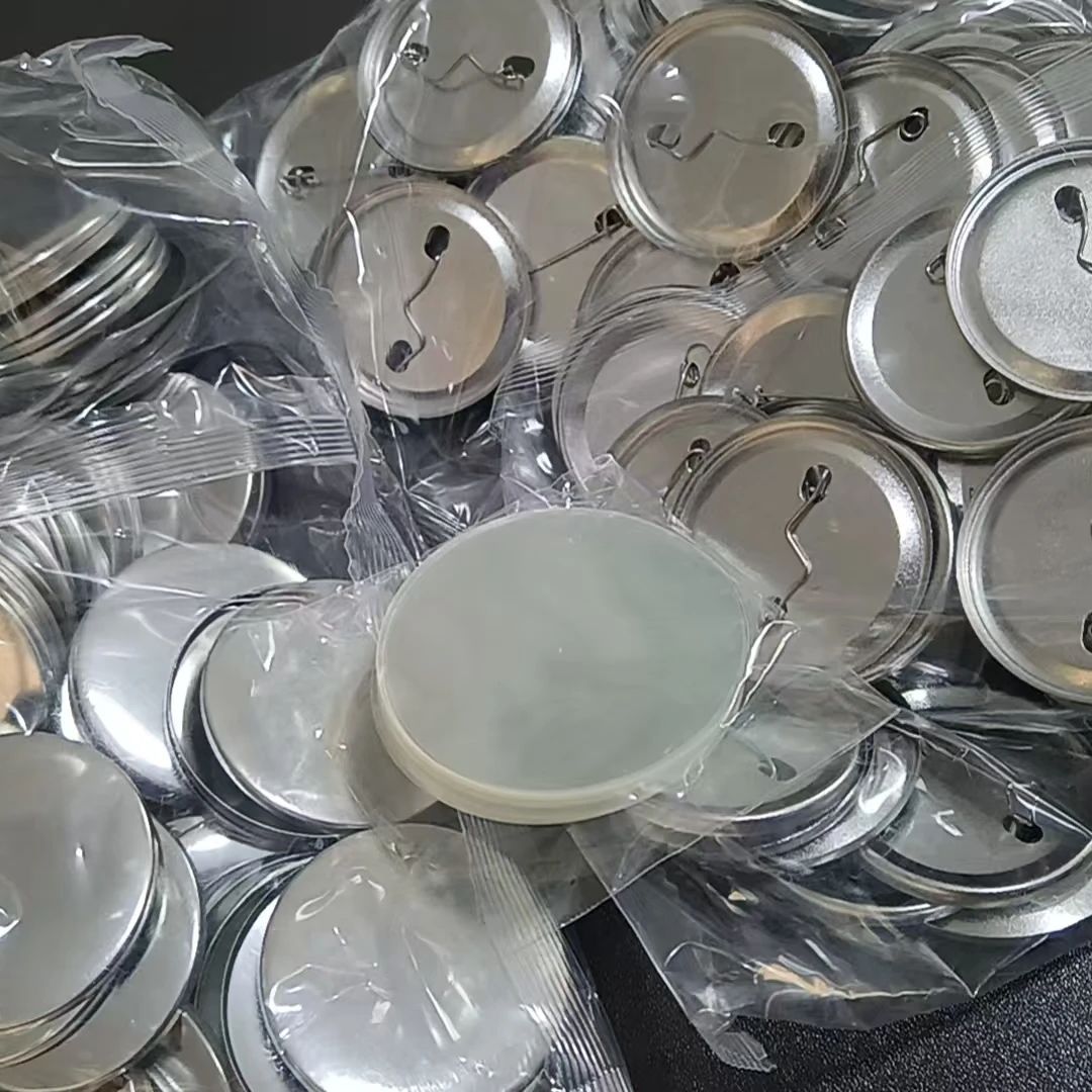 1000 peças de material em bran - Button Badge Blank avaliação e preço