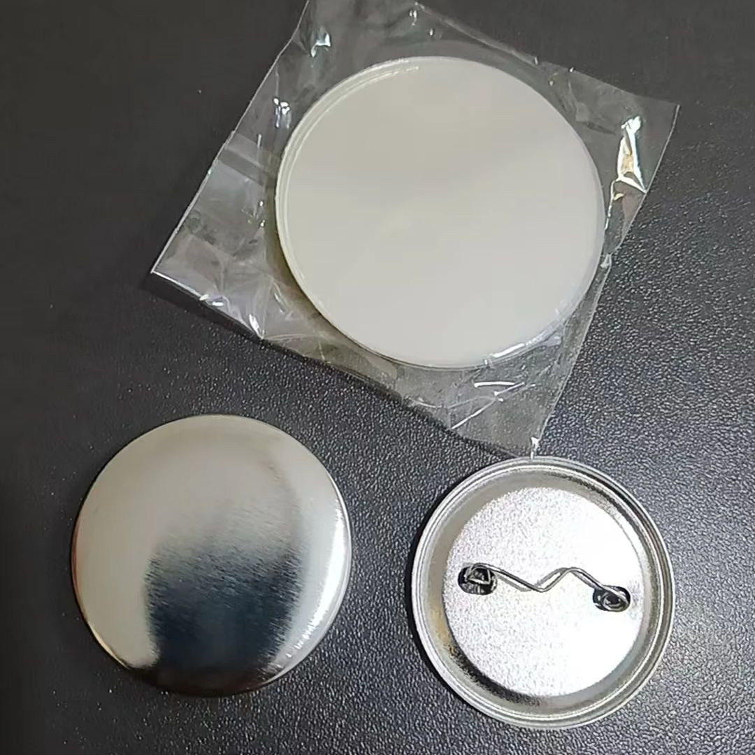 1000 peças de material em bran - Button Badge Blank avaliação e preço