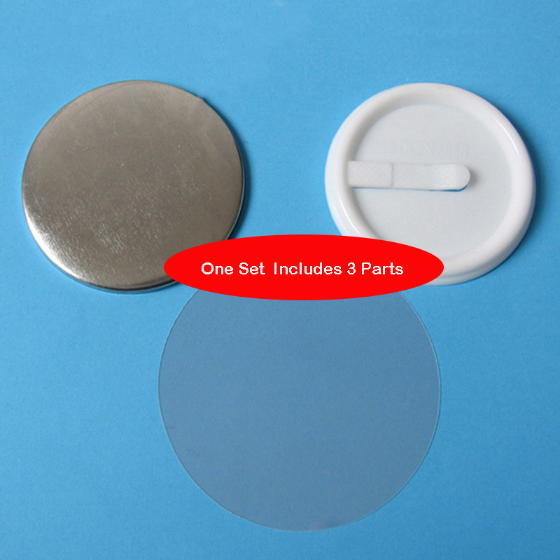 100 peças de material em branc - Button Badge Blank avaliação e preço
