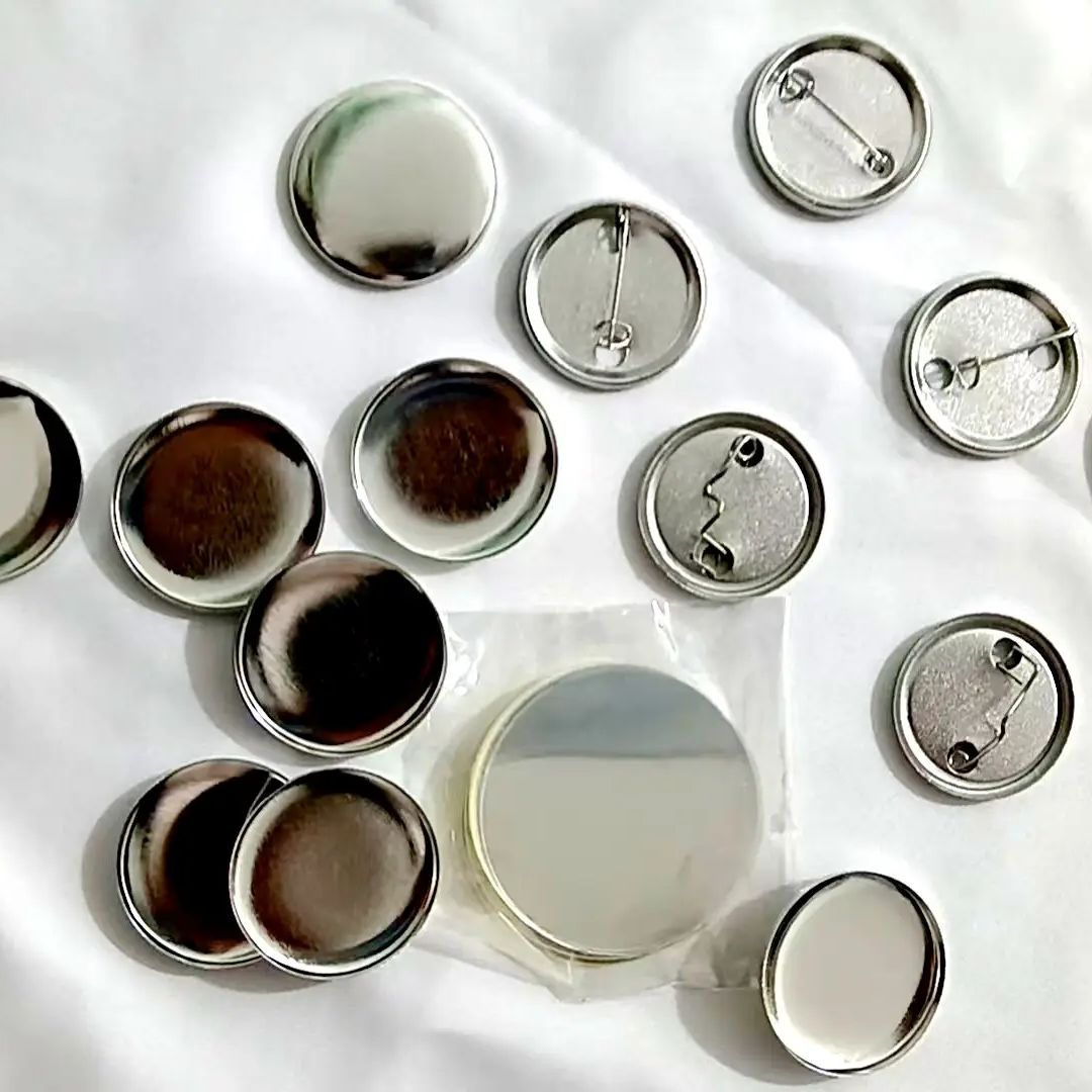 500 peças de botões de metal f - Button Badge Blank avaliação e preço