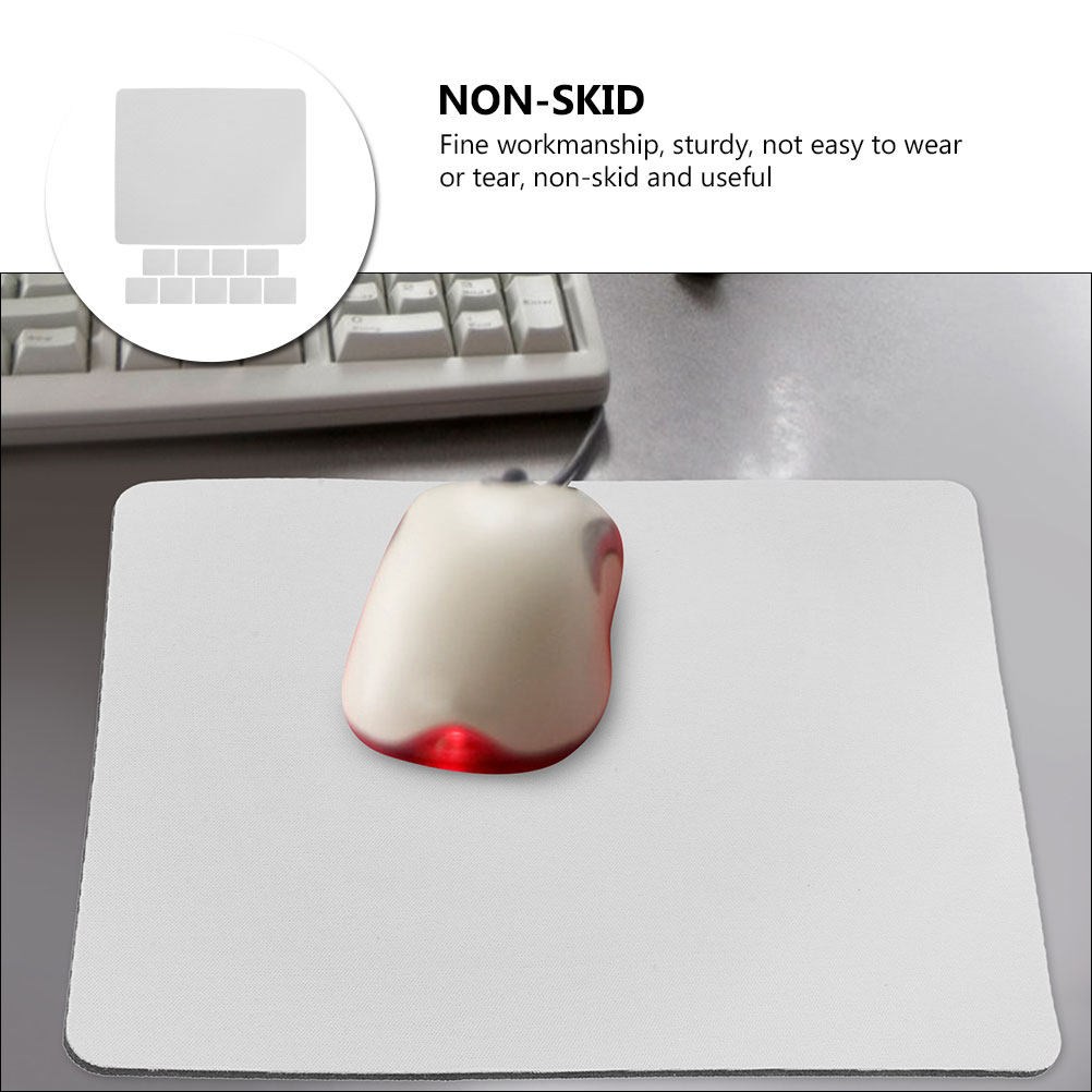 10 Peças de Mouse Pads em Bran - Mouse Pad Blank Sublimation avaliação e preço